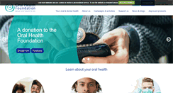Desktop Screenshot of dentalhealth.org